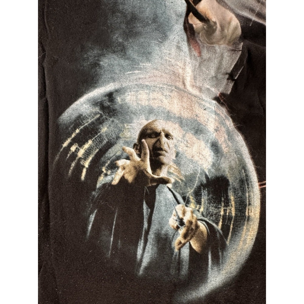 Vintage Harry Potter Shirt Mens 2XL Black Y2K 2005 Goblet of Fire Promo Tee - Picture 5 of 10